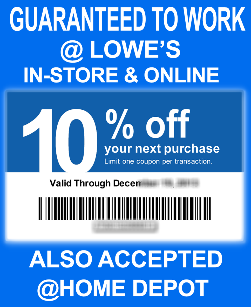 Get good purchase results with the lowes coupon post thumbnail image