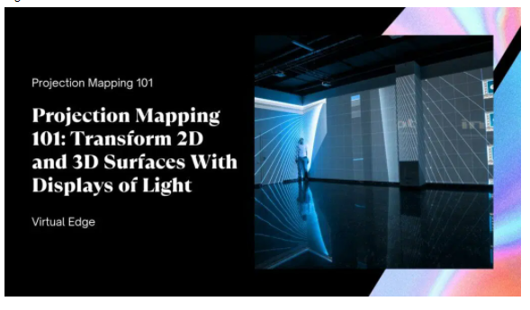 For projection mapping, you need to have a flat surface that is the same light color post thumbnail image