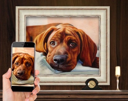 Pet portrait artists can help you get the best portrait of your dog post thumbnail image
