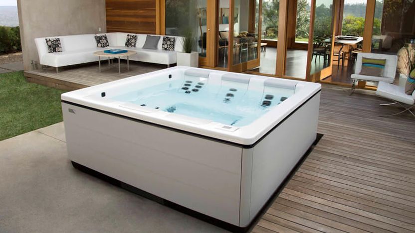 The outside spa bath is a very elegant way to use your patio space post thumbnail image